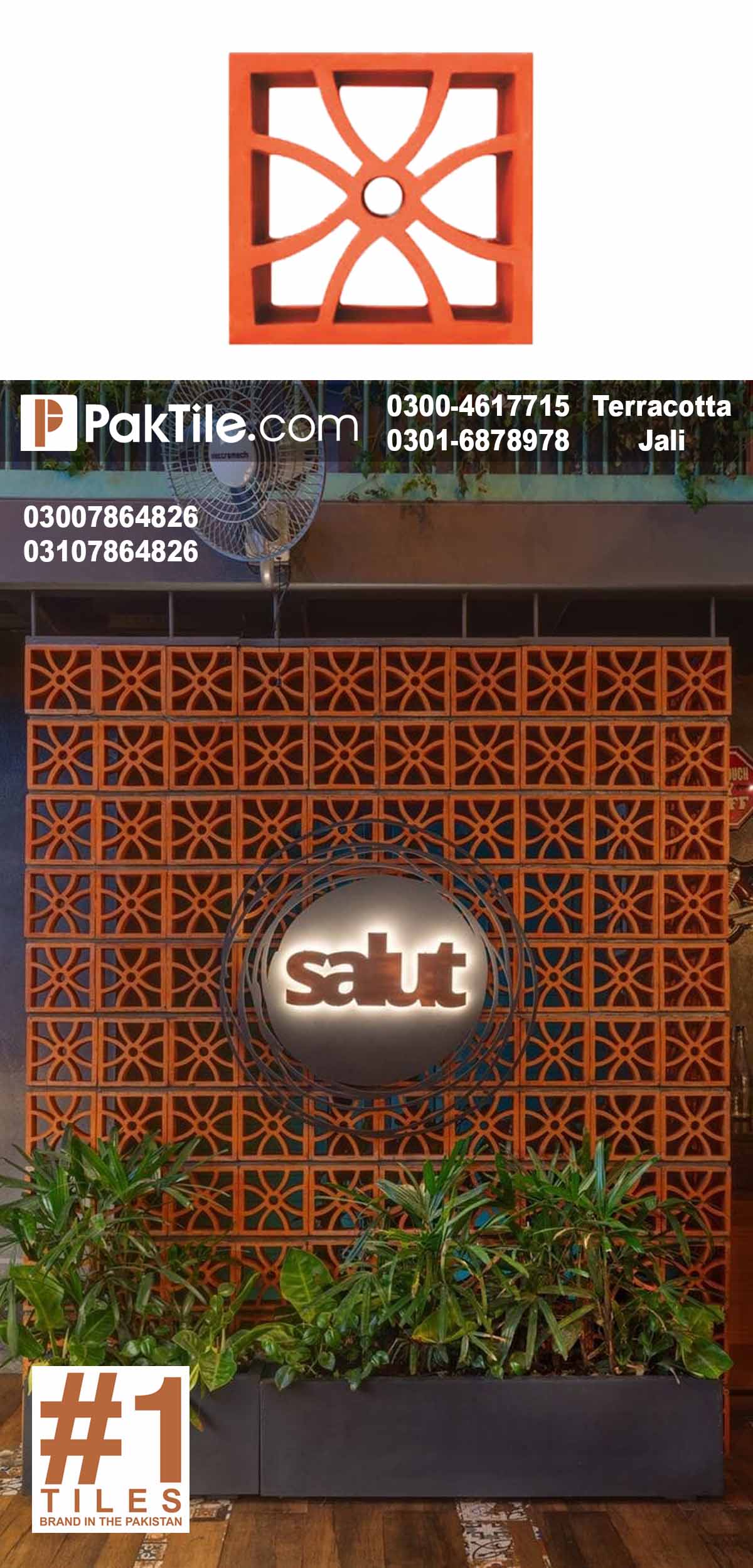 Terracotta Jali New Design in pakistan