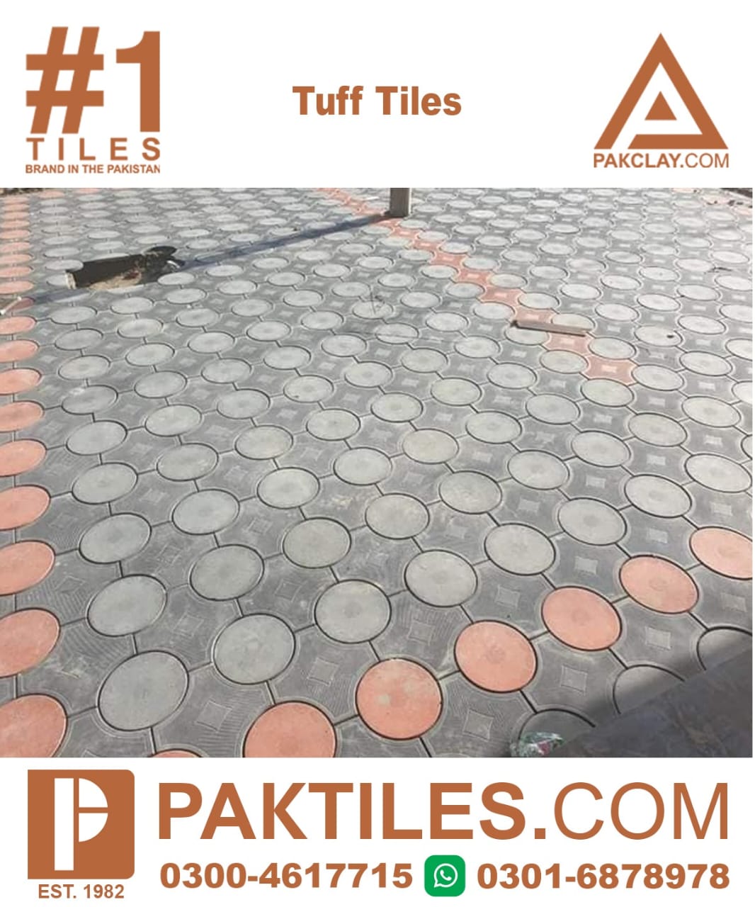 Tuff Tiles Paver in Lahore