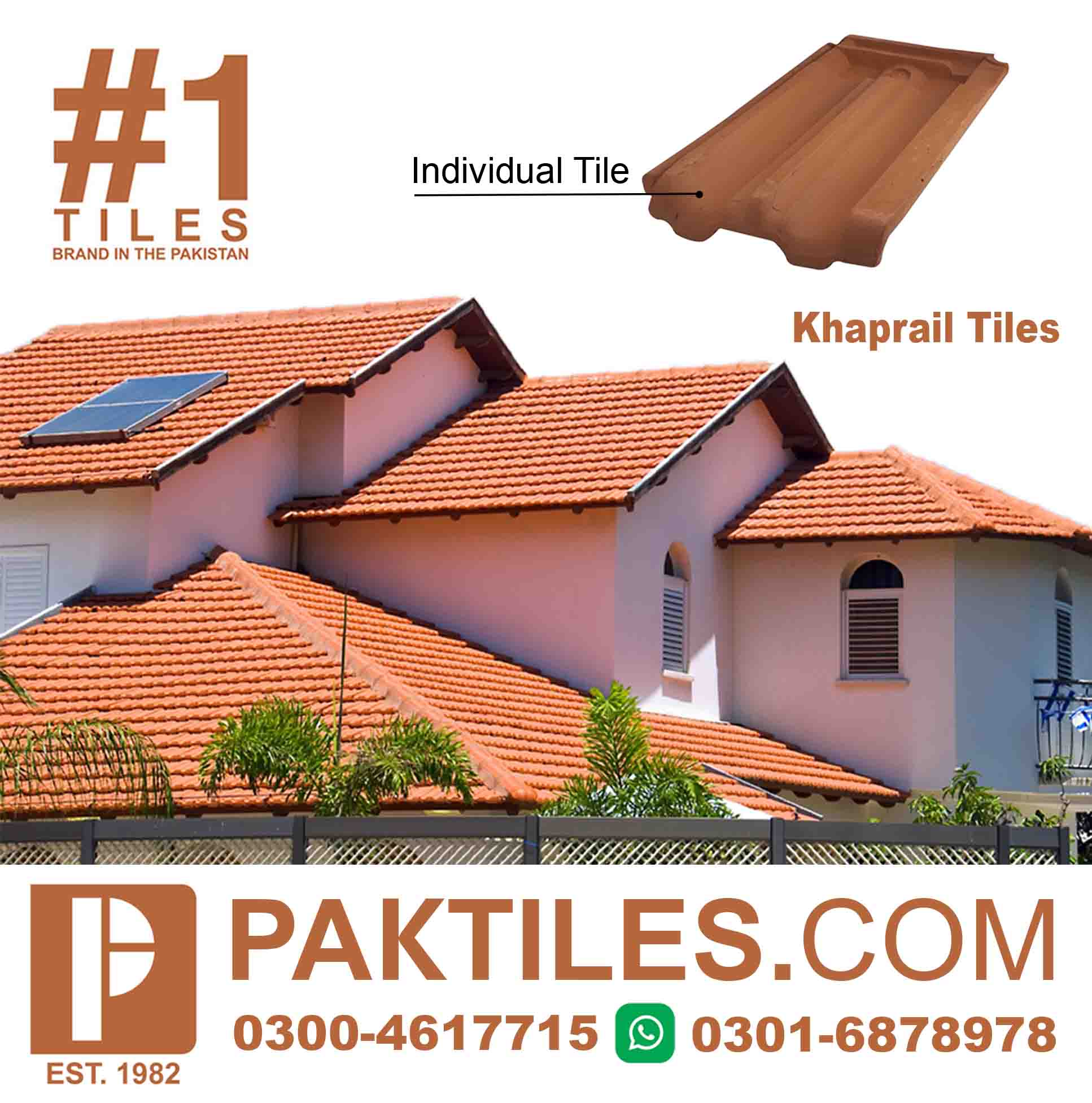 Khaprail Tiles in Lahore