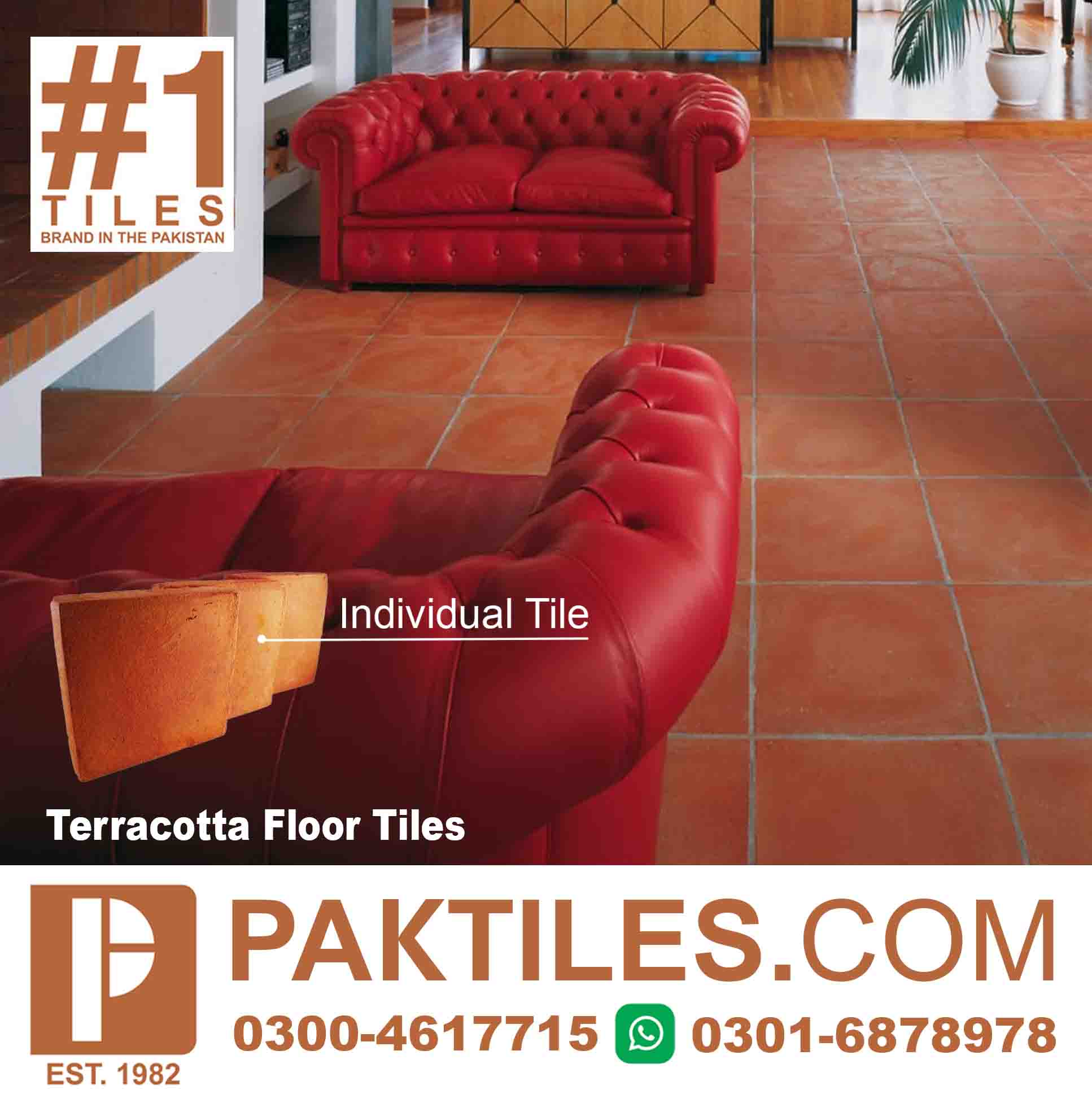 Terracotta Floor tiles