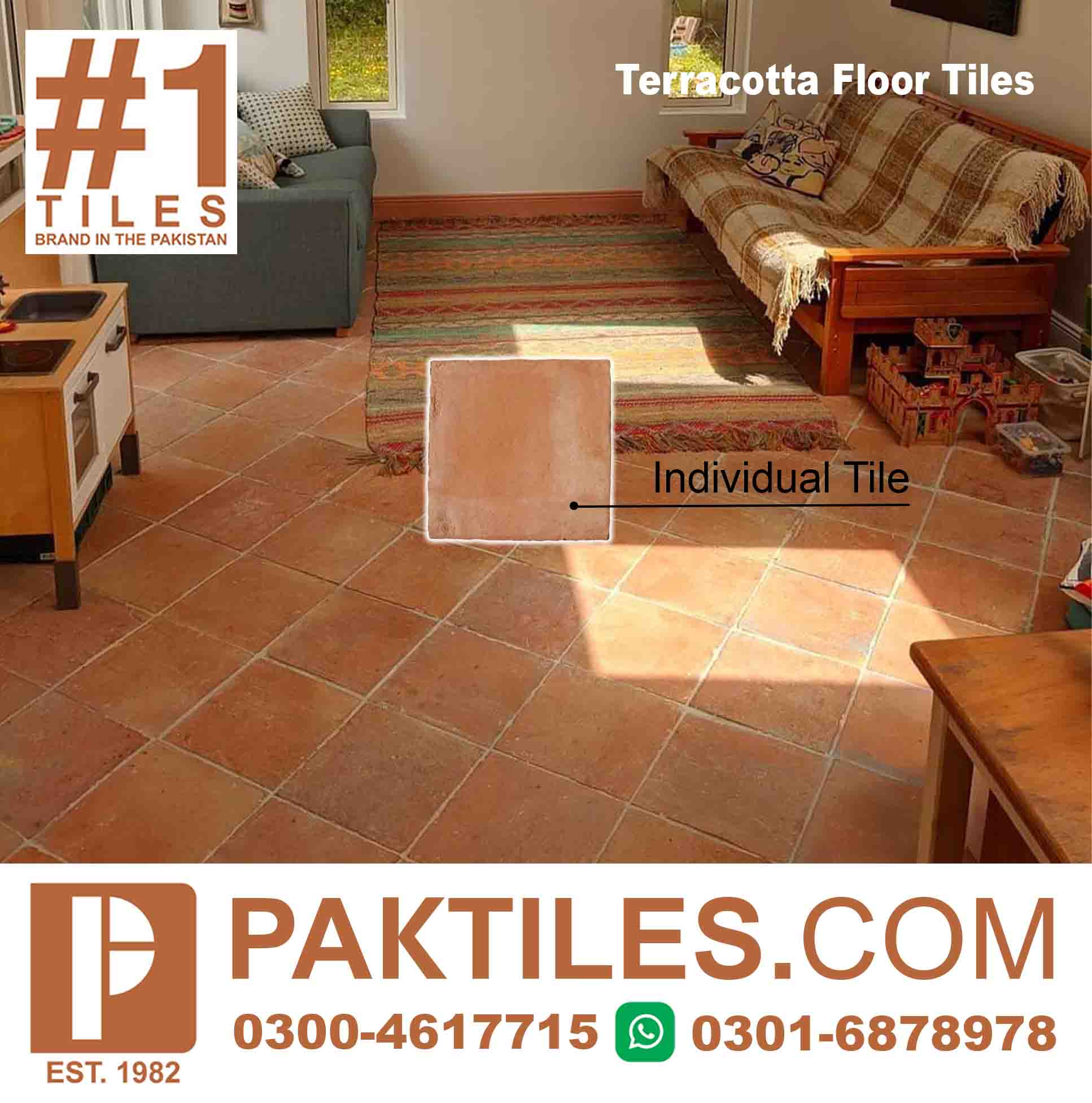 Terracotta tiles design in Karachi