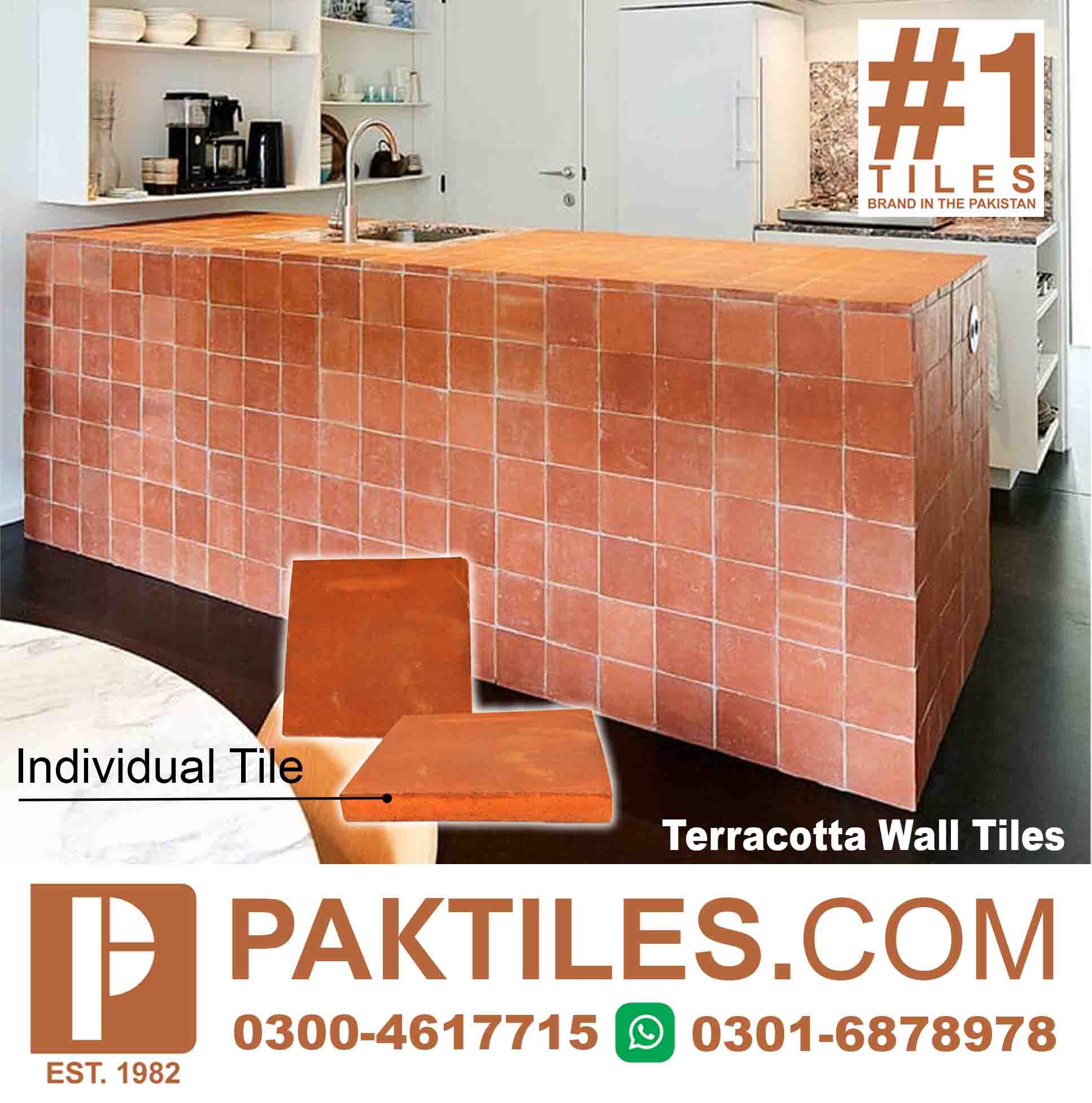 Terracotta tiles price in Pakistan
